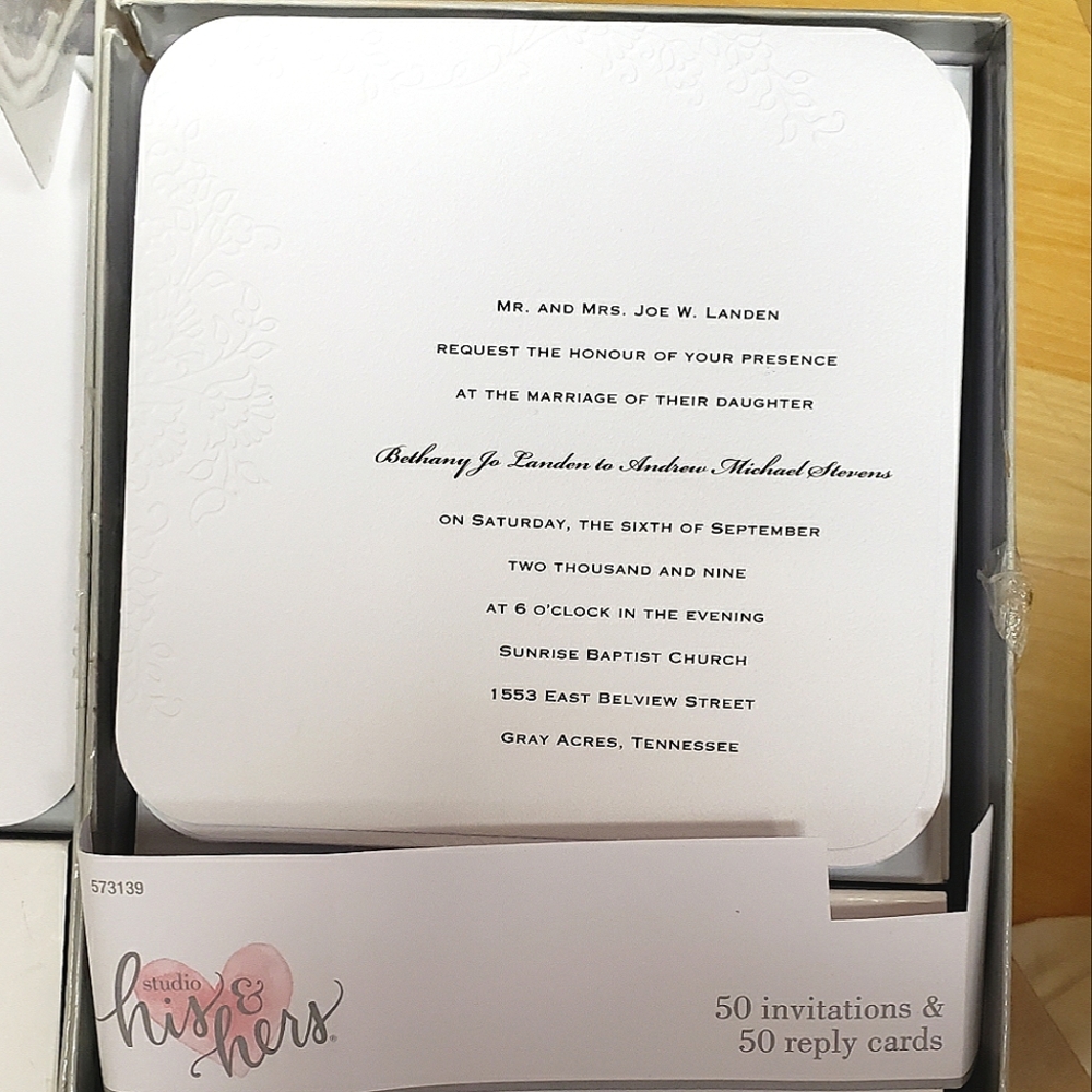 DIY Invitations